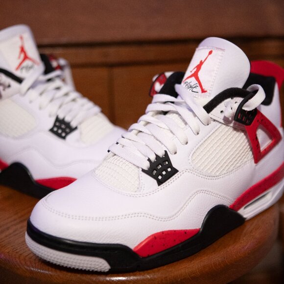 Nike Air Jordan 4 Retro Red Cement size 11 main image 5